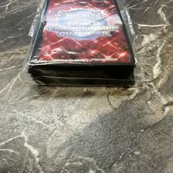 YuGiOh - Red Card Sleeves - World Championship Qualifier - 2023 - Sealed - Image 3