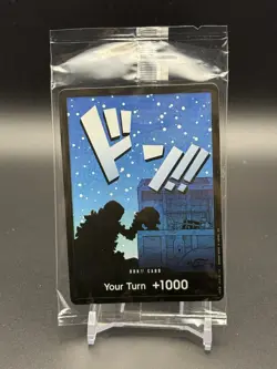 One Piece Devil Fruit Vol. 3 Sealed Special Don!! Promo Card Blue Trafalgar Law - Image 1
