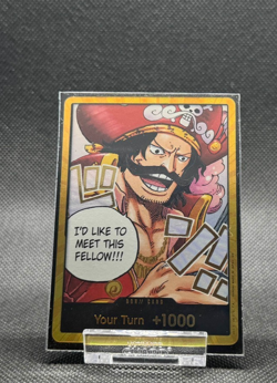 DON!! Card (Gol.D.Roger) (Gold) - Carrying On His Will (OP13) - Image 1