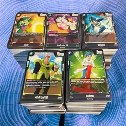 Dragon Ball Super Fusion World 1,000 Cards Bulk Lot TCG DBZ Common Uncommon - Image 1