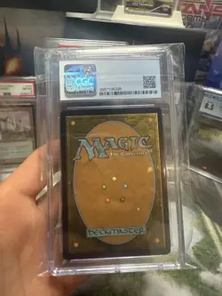 MTG Blood Moon Amonkhet Invocations Masterpiece Card Cgc Garded 9 - Image 2