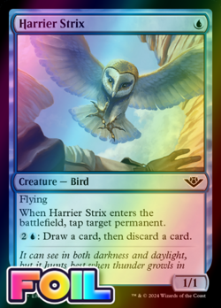 x1 Harrier Strix OTJ MTG 52 FOIL COMMON M/NM 1x - Image 1