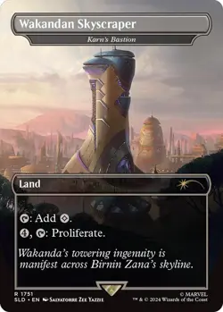 Wakandan Skyscraper - Karn's Bastion Secret Lair Drop Series NM Normal - Image 1