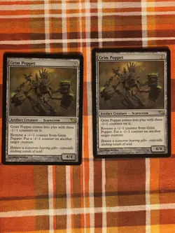 Grim Poppet x2 (Shadowmoor) Moderately Played - Image 1