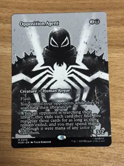 Opposition Agent (Borderless) Regular - Marvel Universe Eternal-Legal MTG - NM - Image 1