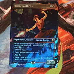 Zuko Conflicted (Borderless) Avatar the Last Air Bender Foil - Image 1