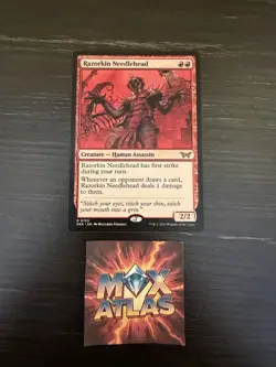 MTG - Razorkin Needlehead - Duskmourn: House of Horror (DSK) 153 - Image 1