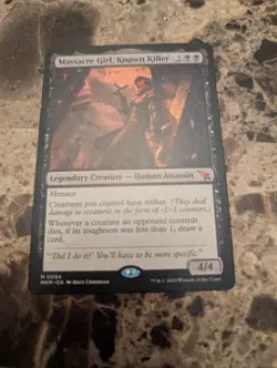 Massacre Girl, Known Killer - MTG - Murders at Karlov Manor - Regular - NM - Image 1