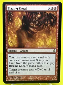 *** Blazing Shoal *** Betrayers Of Kamigawa NM MTG English Vintage Magic - Image 1