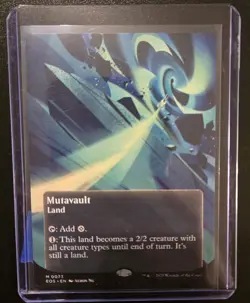 Mutavault (0073) (Borderless) Edge of Eternities: Stellar Sights Regular - Image 1