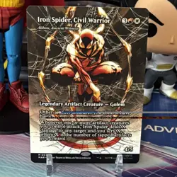 Iron Spider Civil Warrior 0039 Regular Borderless Marvels Spider-Man - Image 1