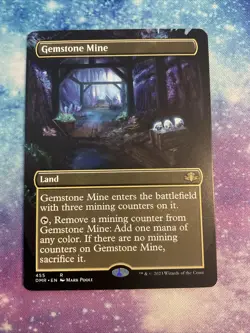 [1x] Gemstone Mine - Borderless - Near Mint, English - Dominaria Remastered Extr - Image 1