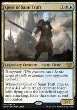 Geist of Saint Traft - Foil x1 Magic the Gathering 1x Duel Decks: Blessed vs. Cu - Image 1