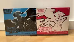 Pokemon Center Black Bolt & White Flare Elite Trainer Box ETB Set Sealed - Image 1