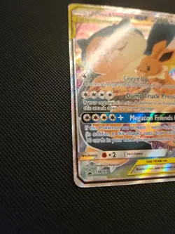 Pokemon Eevee & Snorlax GX SM169 Tag Team Black Star Promo English - Image 4