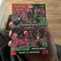 Brand new & sealed. Pokemon TCG Shrouded Fable Booster Bundle (6 packs inside). - Image 1