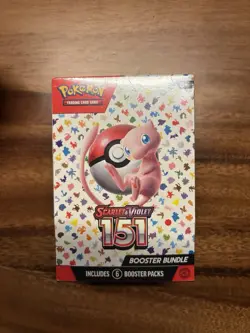 Pokemon Scarlet & Violet 151 Booster Bundle Sealed, New, 6-Pack 820650853210 - Image 1