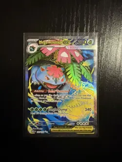 Pokemon TCG Mega Evolution Mega Venusaur Ex 155/132 Near Mint Pack Fresh - Image 1