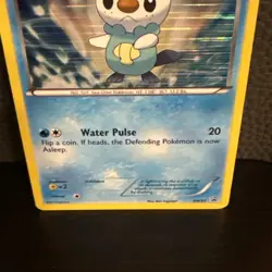 Pokemon TCG Oshawott BW03 Black & White Holo Promo LP - Image 3