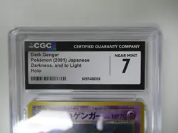 2001 Pokemon Japanese Dark Gengar #94 Holo CGC 7 - Image 2