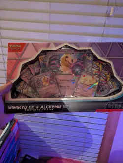 Pokemon TCG Mimikyu ex & Alcremie ex Premium Collection NEW - Image 1