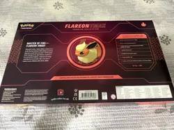 Pokemon Flareon VMAX Premium Collection Box Alt Art Promo SWSH180 Factory Sealed - Image 2