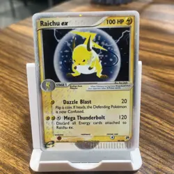 Pokemon Raichu ex 98/100 Sandstorm Holo - Image 1