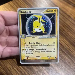 Pokemon Raichu ex 98/100 Sandstorm Holo - Image 2