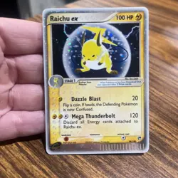 Pokemon Raichu ex 98/100 Sandstorm Holo - Image 3