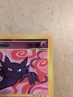 Pokemon TCG Haunter 80/165 E-Reader Expedition Base Set Reverse Holo - Image 3