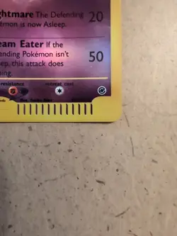 Pokemon TCG Haunter 80/165 E-Reader Expedition Base Set Reverse Holo - Image 4