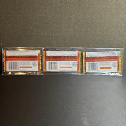 Pokemon 3 x Booster Packs Topps Johto Series 3 Factory Sealed TOPPS 2001 - Image 2