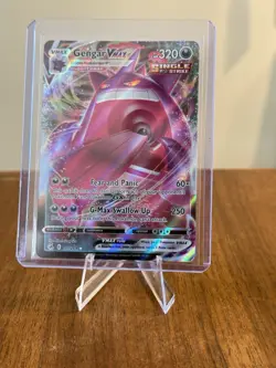 Pokemon Gengar VMAX 157/264 Fusion Strike Ultra Rare Full Art Holo NM - Image 4