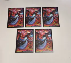 PHANTASMAL FLAMES POKEMON LOT OF 5 ME02 PFE TCG NM M WITH CHARIZARD SLEEVES - Image 3