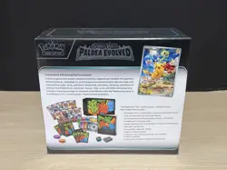 POKEMON SCARLET & VIOLET PALDEA EVOLVED FACTORY SEALED ELITE TRAINER BOX ETB - Image 2