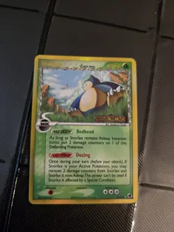 Pokemon Snorlax 10/101 Delta Species EX Dragon Frontiers Reverse Holo Stamped NM - Image 1