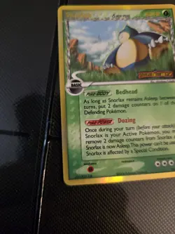 Pokemon Snorlax 10/101 Delta Species EX Dragon Frontiers Reverse Holo Stamped NM - Image 4