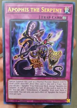 YUGIOH- Apophis the Serpent - MZTM-EN010 - Ultra Rare - 1st Edition - Image 1