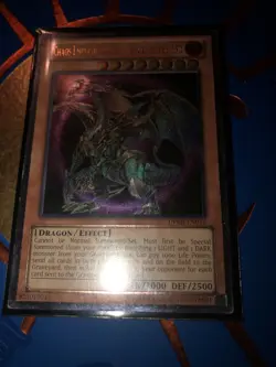 Yugioh! Ultimate Rare Chaos Emperor Dragon Envoy of the End DPKB-EN016 Unl Ed LP - Image 1
