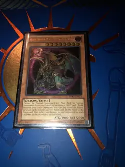 Yugioh! Ultimate Rare Chaos Emperor Dragon Envoy of the End DPKB-EN016 Unl Ed LP - Image 2