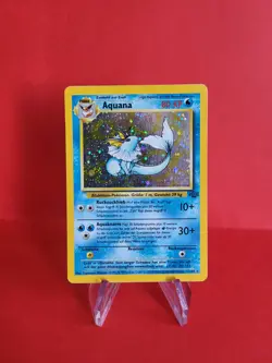 Pokemon Karte/card - Aquana Vaporeon 12/64 - Jungle Set Holo - Excellent - Image 1