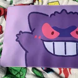 Gengar Rubber Playmat Play Mat For Tcg Trading Card Game Pokemon Cards Mouse Pad - Image 2