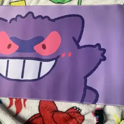 Gengar Rubber Playmat Play Mat For Tcg Trading Card Game Pokemon Cards Mouse Pad - Image 3