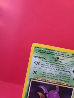 Pokemon Karte/card - Iksbat Crobat 4/64 Neo Revelation Holo - Excellent - Image 4