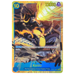 One Piece CCG Card Game PRB-01: Kaido OP05-118 Secret Rare SEC English Reprint - Image 1