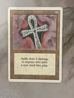 Ankh of Mishra - LP/MP - Magic the Gathering Revised Edition - Image 1