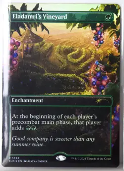 Eladamri's Vineyard [New, Near Mint] *Foil* {Sheldon's Spellbook Secret Lair 202 - Image 1