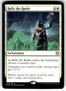 Rally the Ranks Kaldheim Regular MTG - Image 1