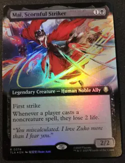 Mai, Scornful Striker - Foil - Extended Art - TLA - MTG - EN - NM - 0374 - Image 1