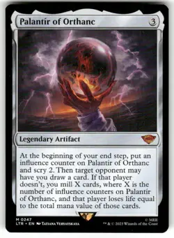 MTG Palantir of Orthanc Regular Rare the Lord of the Rings 0247 NM - Image 1